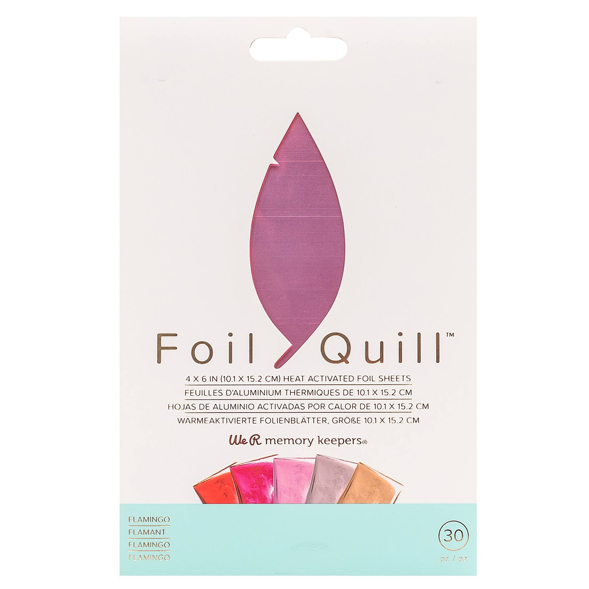 We R Memory Keepers® 4" x 6" Foil Quill™ Heat Activated Foil Sheets